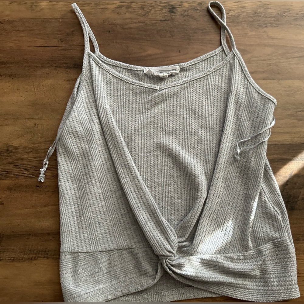 Hippie Rose Gray Tank top
